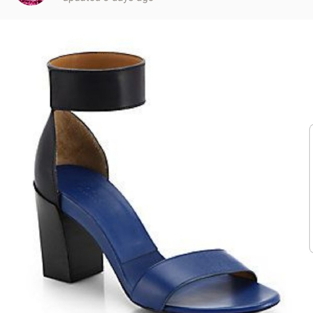 Chloe Gala Two Tone Sandles - Ankle Strap